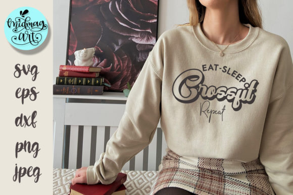 Eat Sleep Crossfit Repeat SVG: A Designer’s Real-World Review