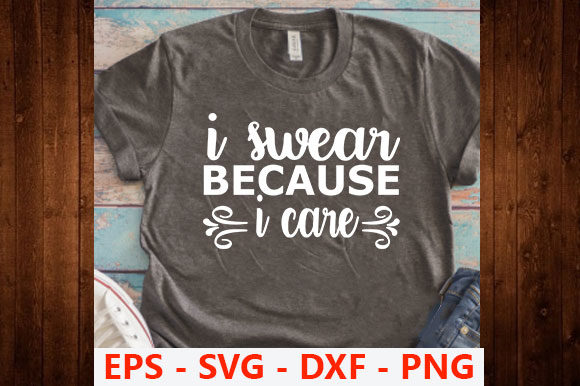 Review: I Swear Because I Care SVG for Embroidery